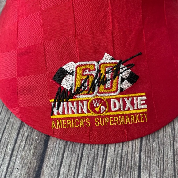 Vintage Winn Dixie Womens Visor Hat #60 Mark Martin Nascar Cap Track Gear. - Picture 2 of 7